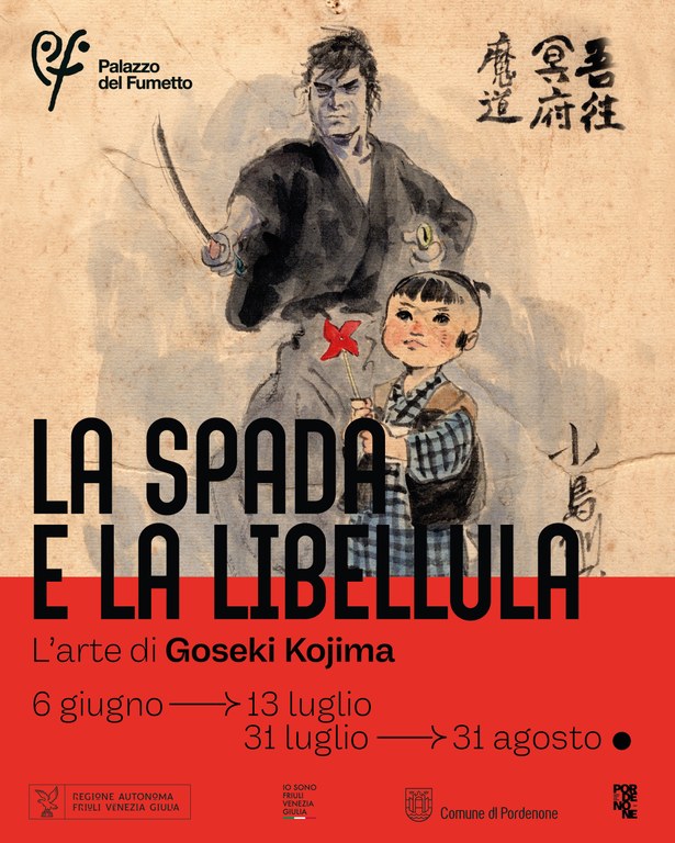 Nella mostra al Palazzo del Fumetto si può apprezzare l’intero percorso artistico del grande mangaka, creatore della saga Lone Wolf and Cub
