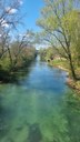 Fiume Noncello. Fotografia di Giorgio Bernardi (30/03/2025)
